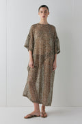 Ivette Sequin Midi Dress Mocha