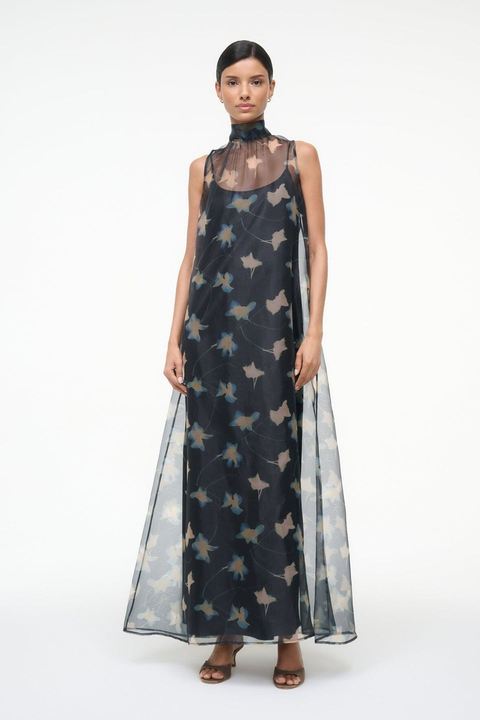 Albee Maxi Dress Botanical Shadows