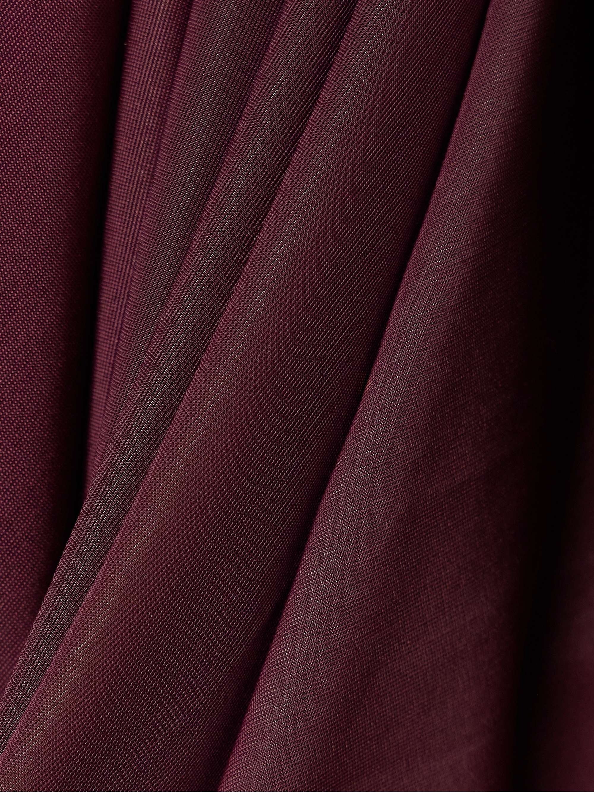 Burano cape-effect draped stretch-jersey bodysuit