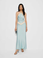 Jullian Satin Maxi Dress