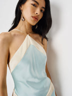 Jullian Satin Maxi Dress