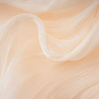Neutral Fully Pleated Ruffled Mini Dress