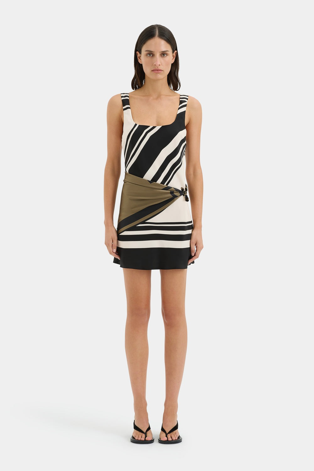 Pietra Scoop Mini Dress