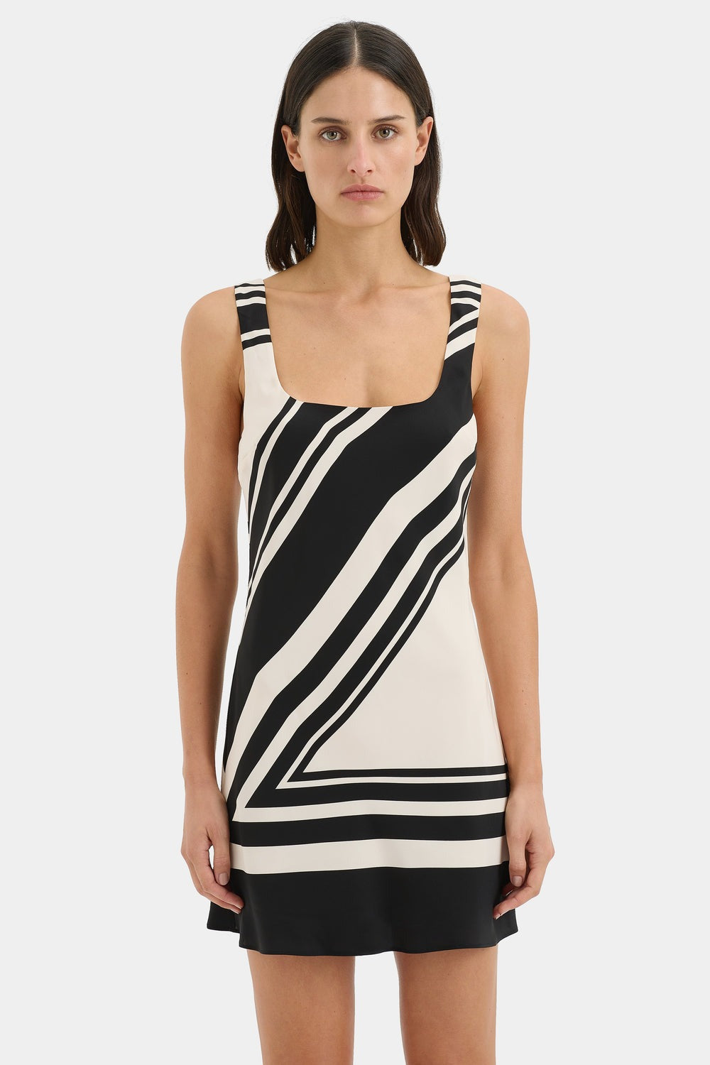 Pietra Scoop Mini Dress