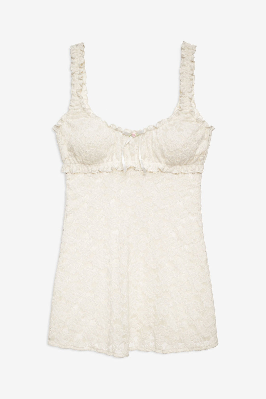 Cloud Lace Slip Dress