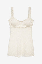 Cloud Lace Slip Dress