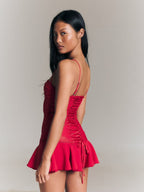 Oriella Mini Dress - Red