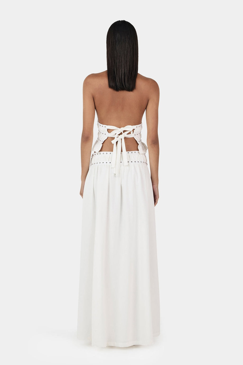 Mavis Studded Top Ivory