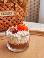 Pumpkin Cream Cake Candle – Pumpkin Maple Syrup | Handcrafted Autumn Candle