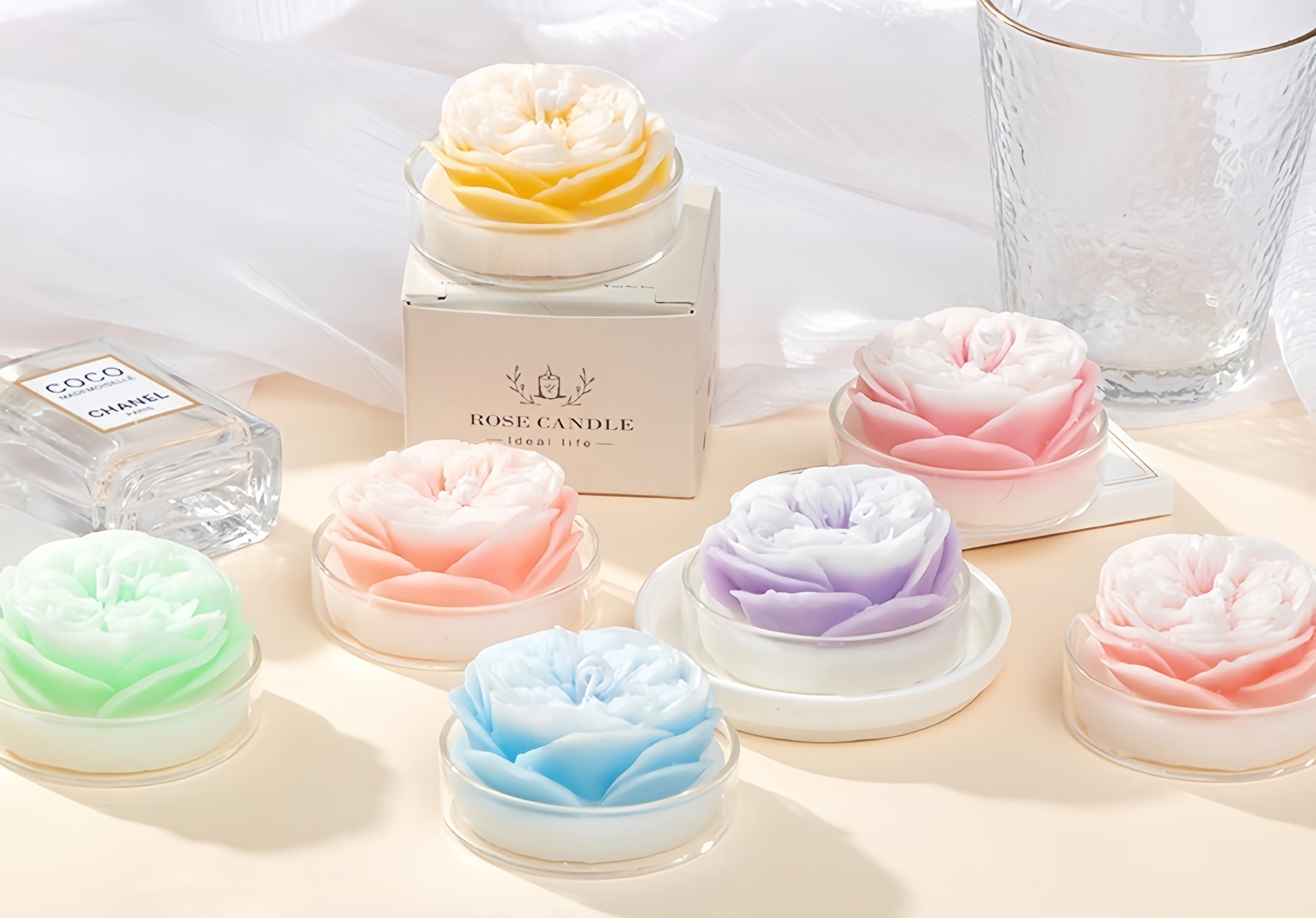 Austin Rose Scented Candle