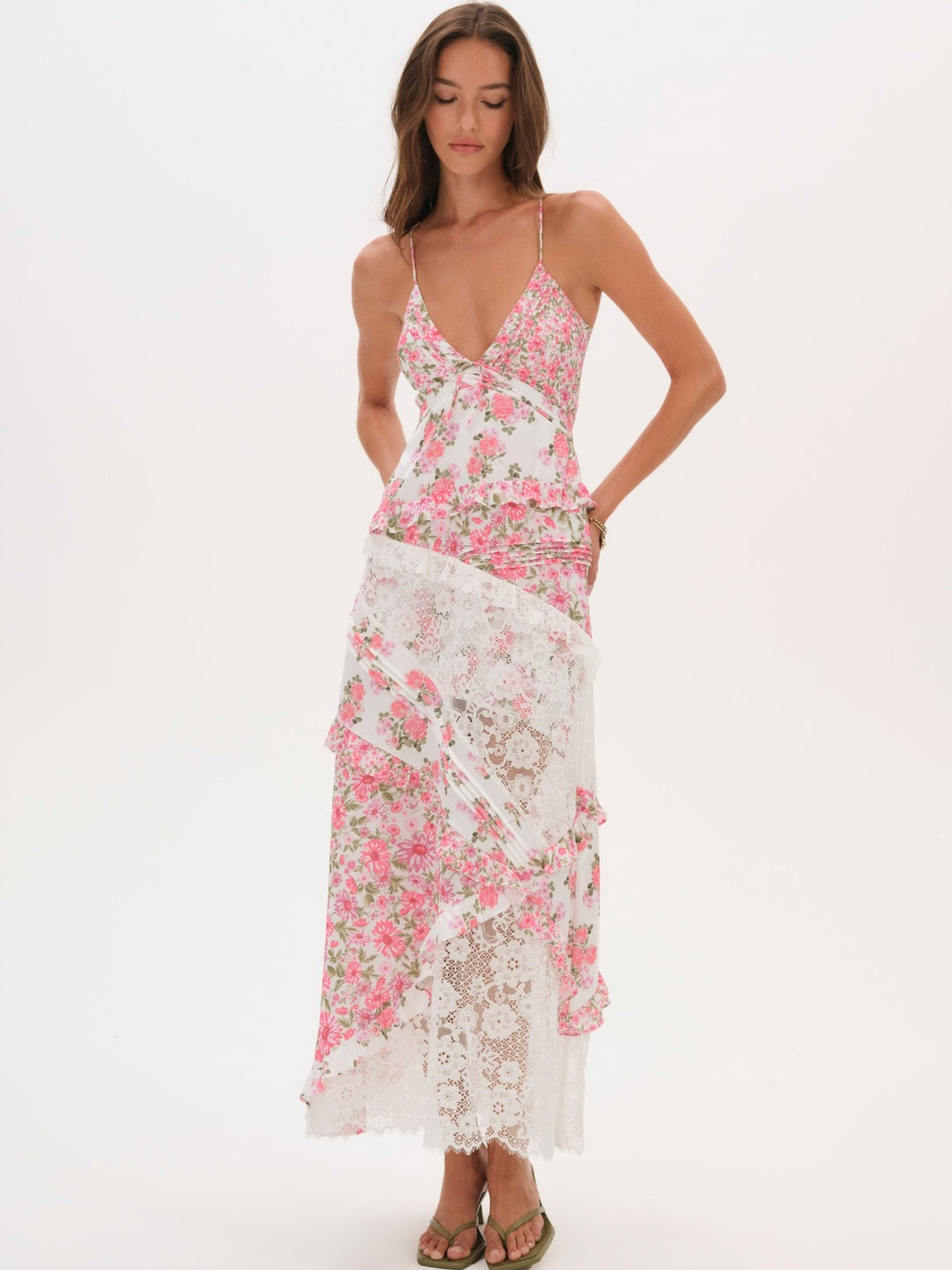 Rosalyn Maxi Dress - Pink