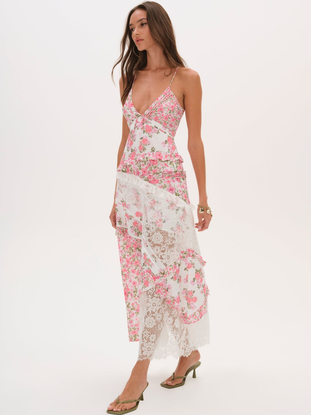 Rosalyn Maxi Dress - Pink