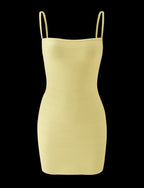 Midori Bandage Mini Dress - Yellow