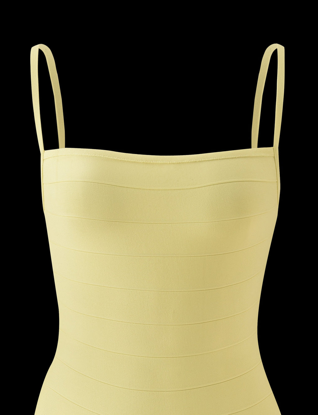 Midori Bandage Mini Dress - Yellow