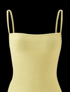 Midori Bandage Mini Dress - Yellow