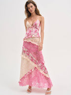 Rosalyn Maxi Dress - Coral