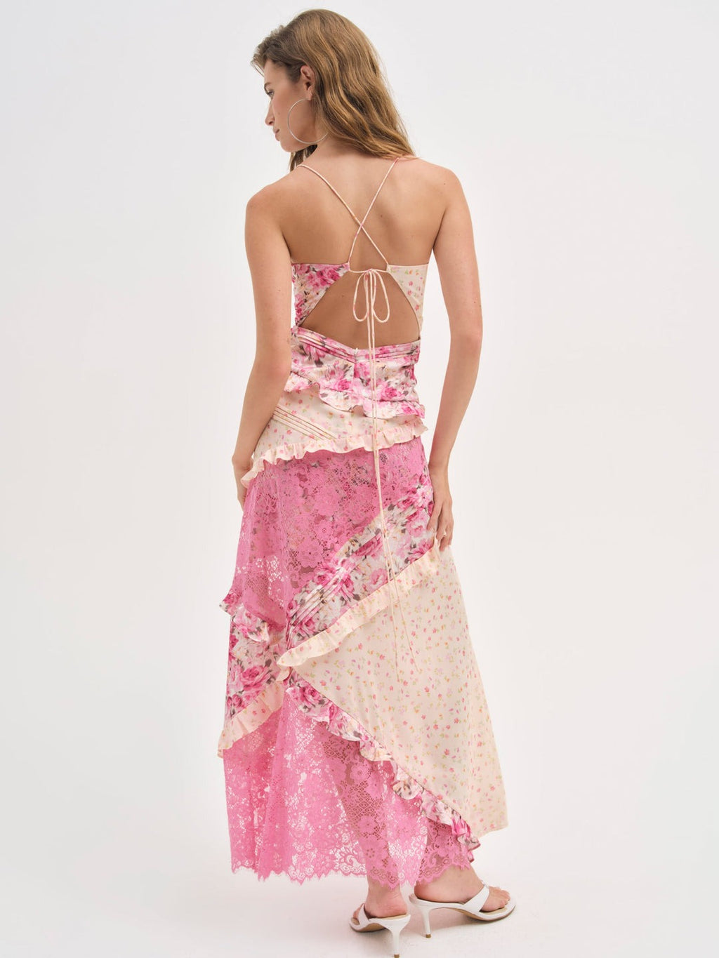Rosalyn Maxi Dress - Coral