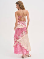 Rosalyn Maxi Dress - Coral