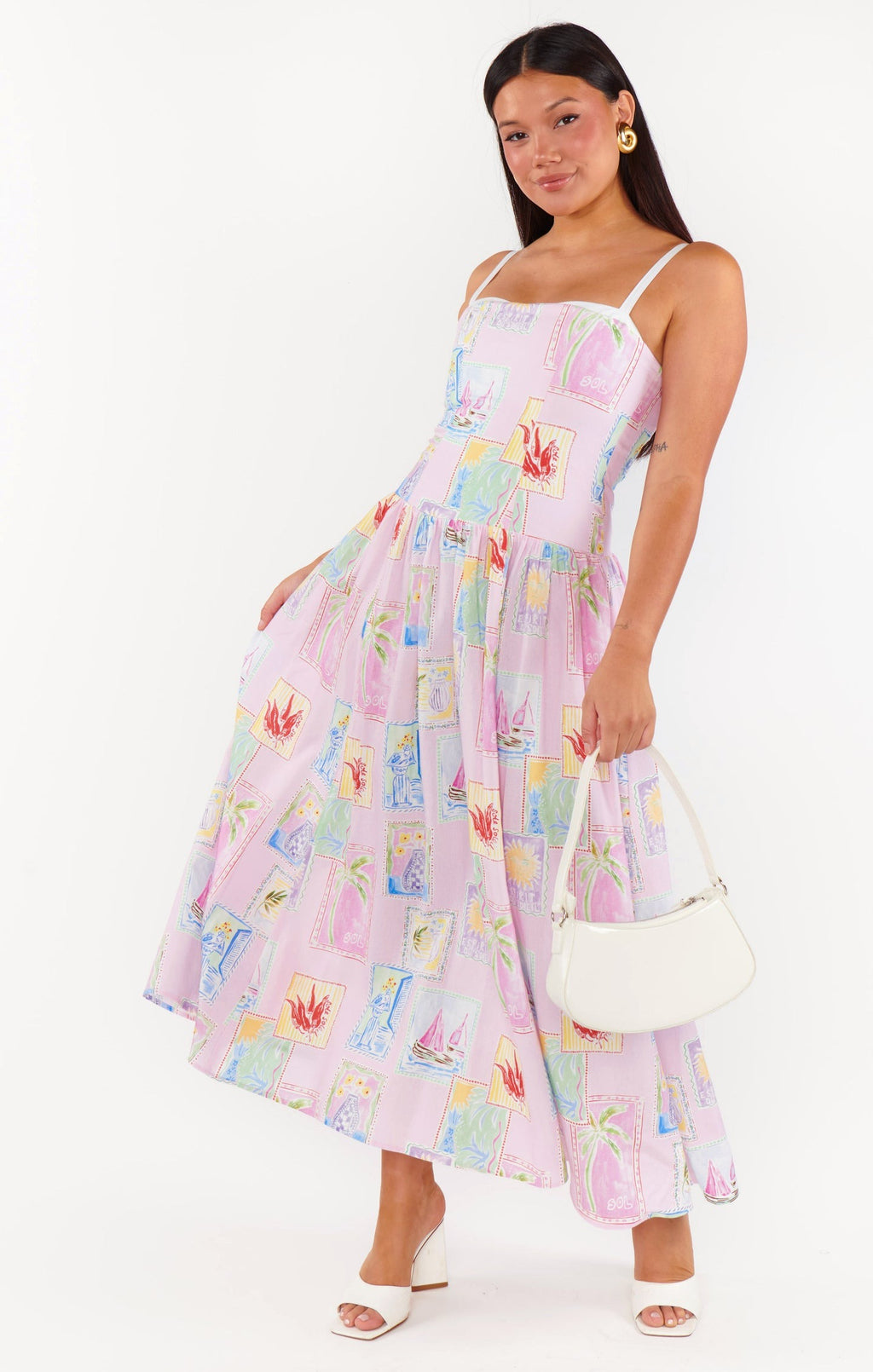 Summer Soleil Linen Maxii Dress