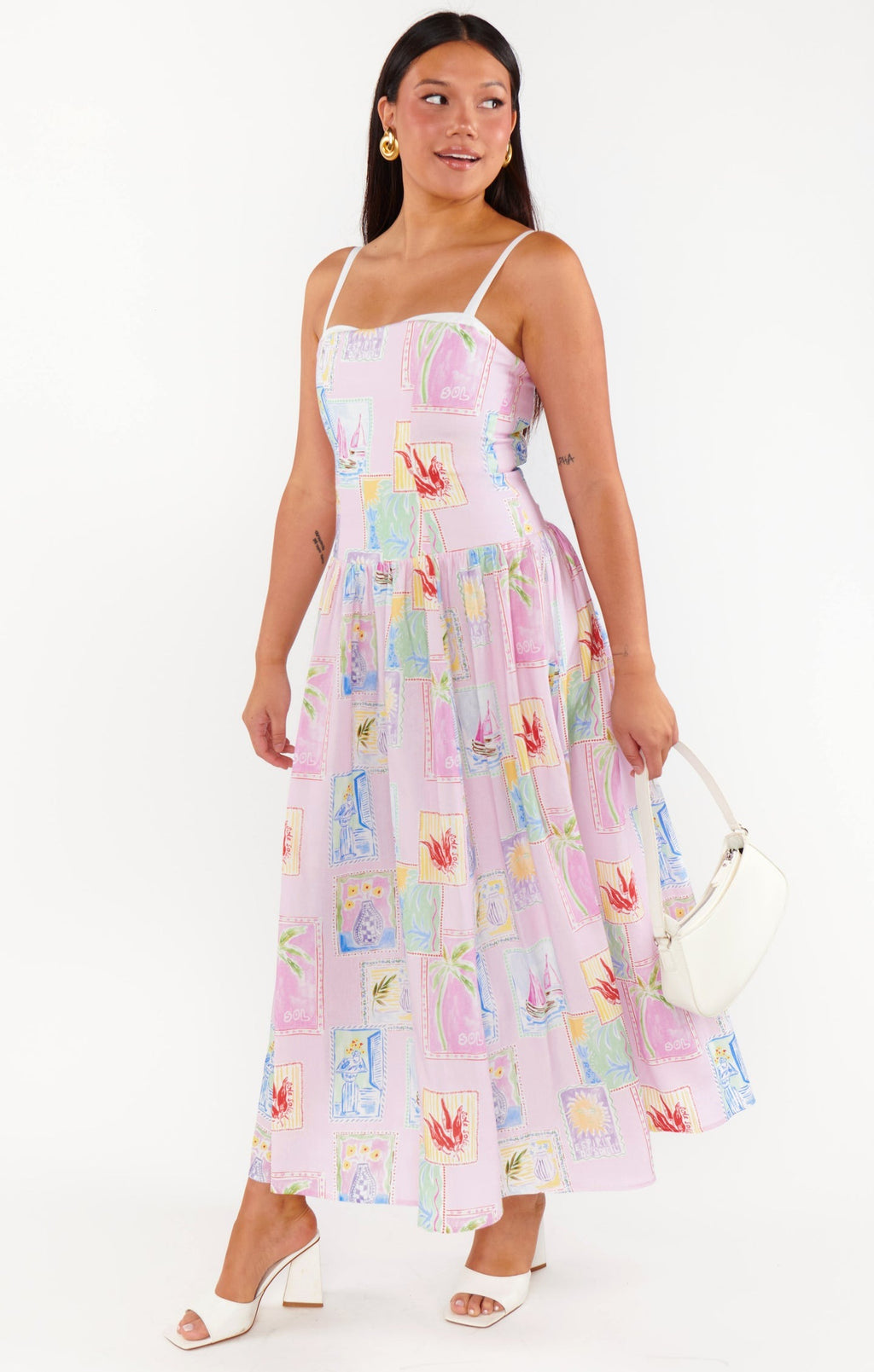 Summer Soleil Linen Maxii Dress