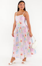 Summer Soleil Linen Maxii Dress
