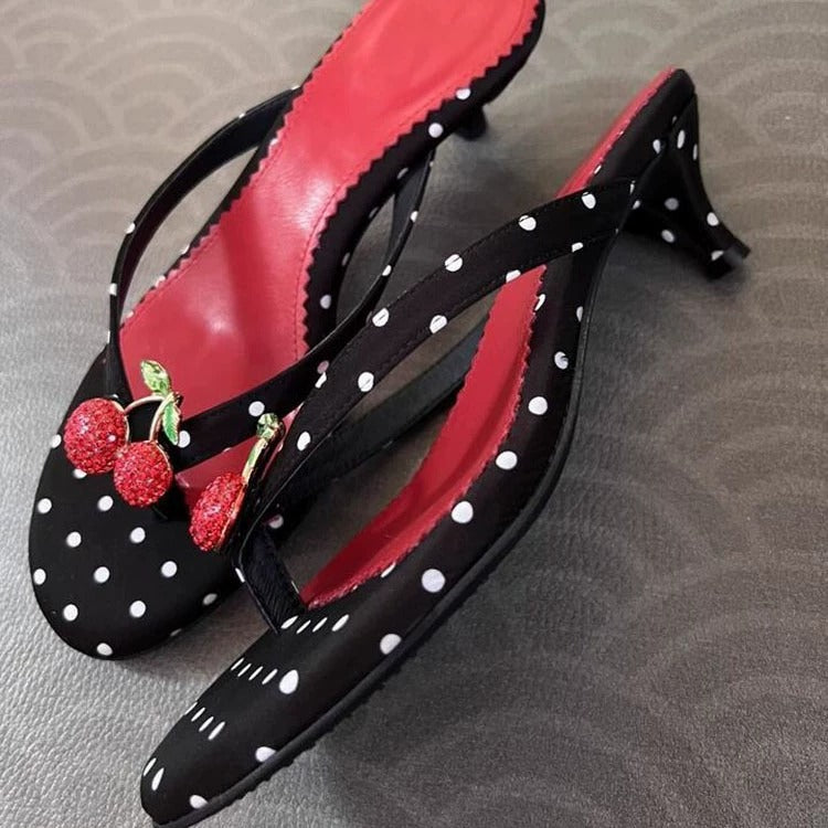 Cherry Polka Dot Slip