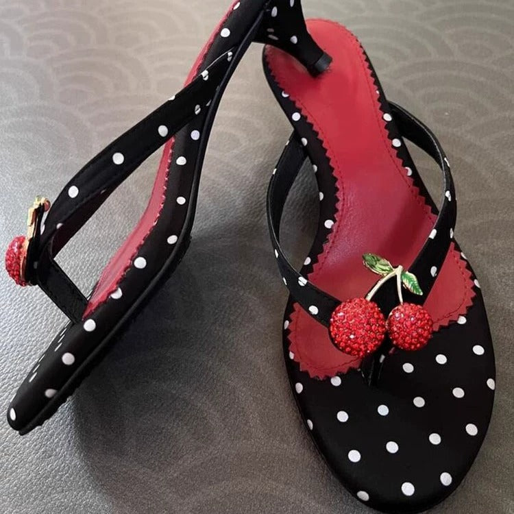Cherry Polka Dot Slip