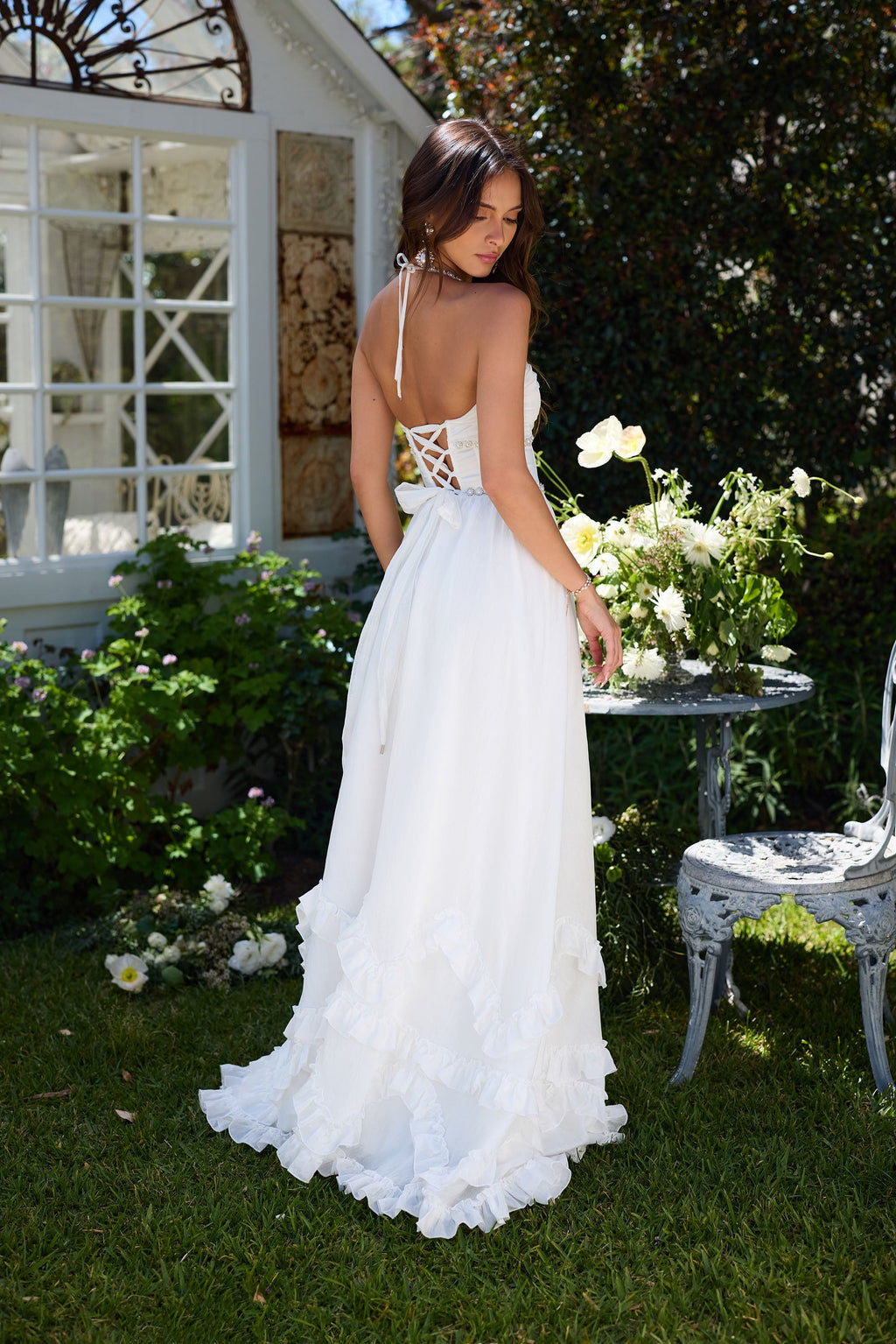 Scarlette Dress in White