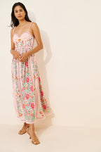 Delicate Forest Maxi Dress
