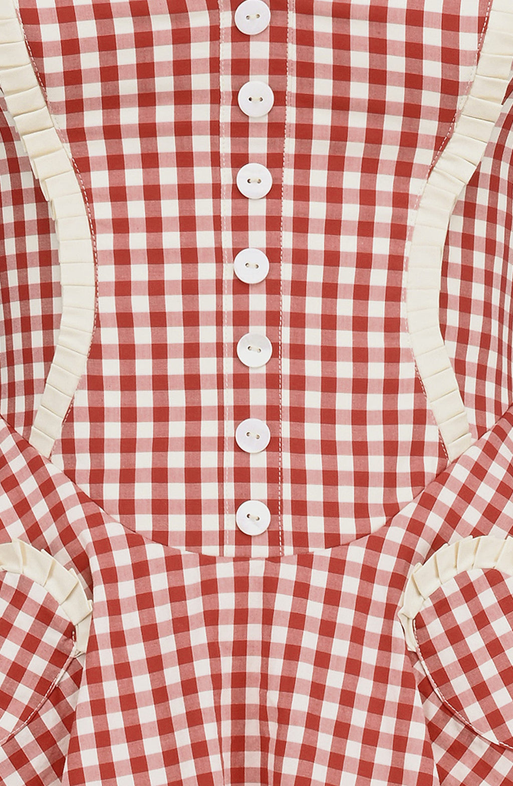 Heidi Fit & Flare Gingham Halter Mini Dress