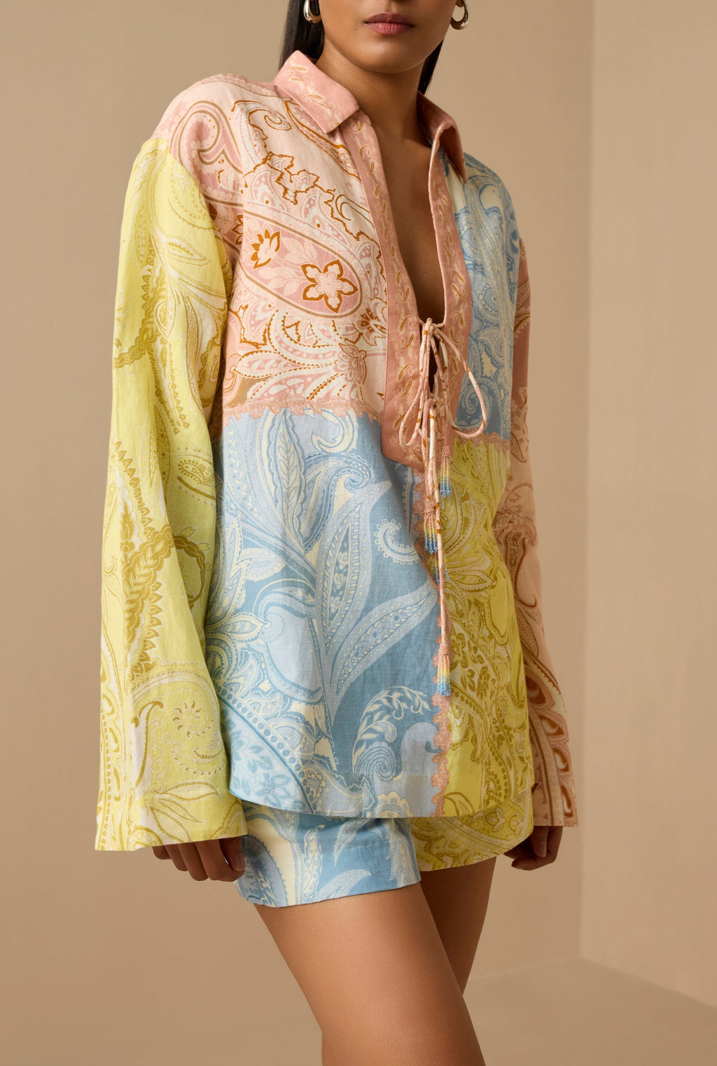 Paisley print set
