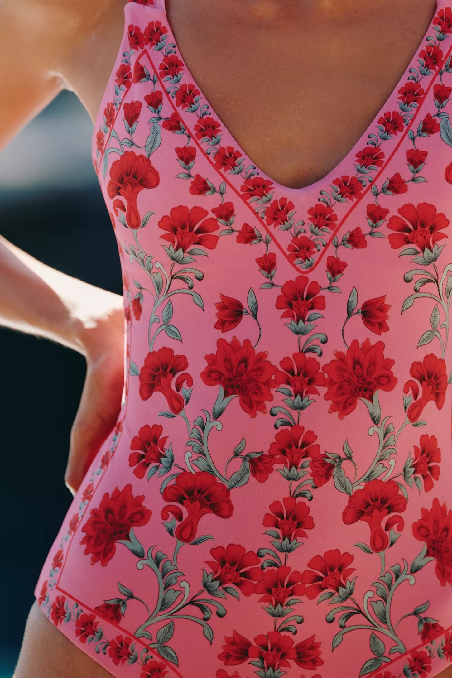 Beach Riot Akira Bow-Strap One-Piece Swimsuit