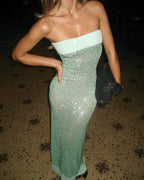 Elizabeth Maxi Dress in Malachite