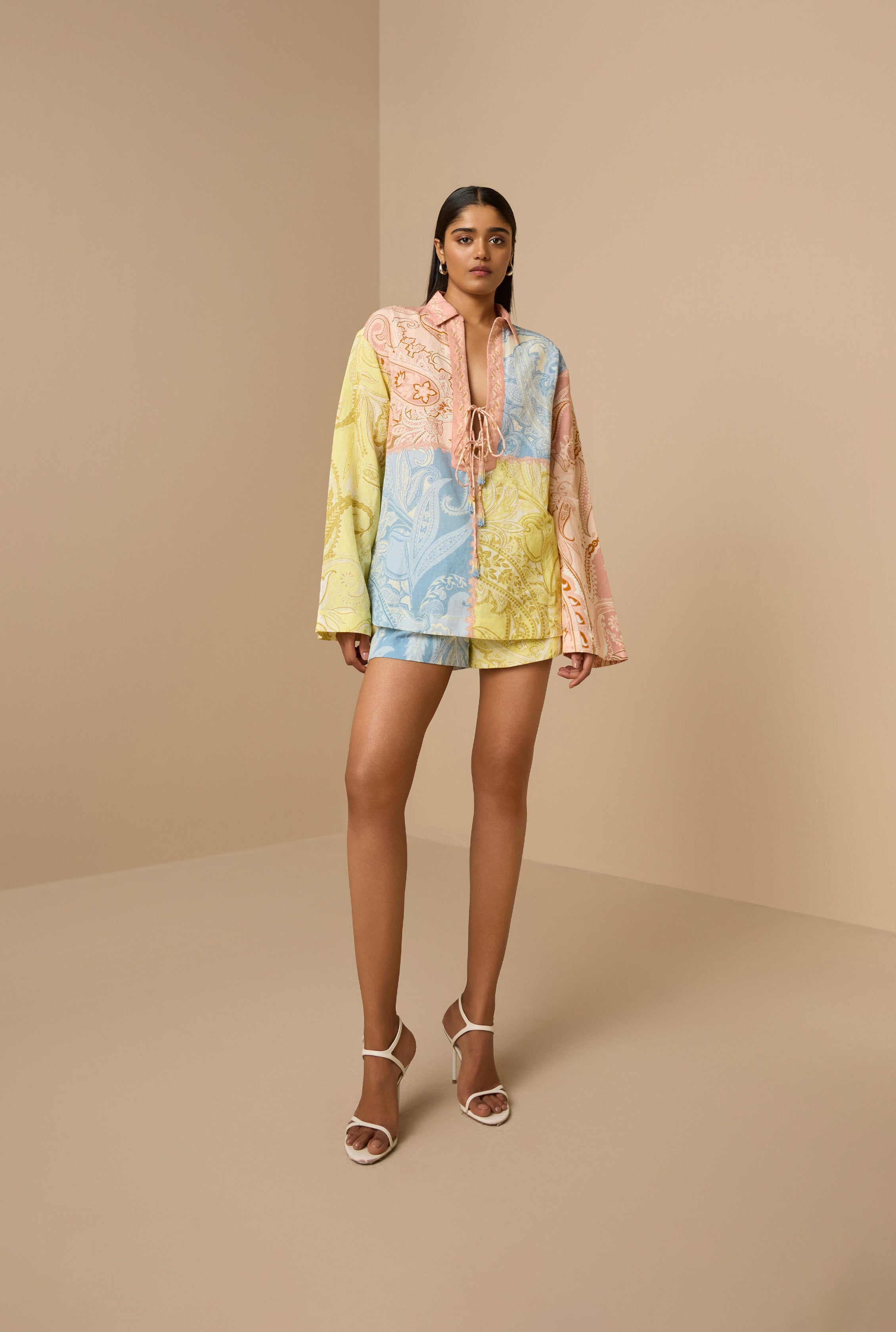 Paisley print set