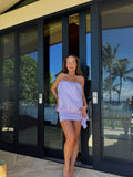 Tie Tube Mini Dress
