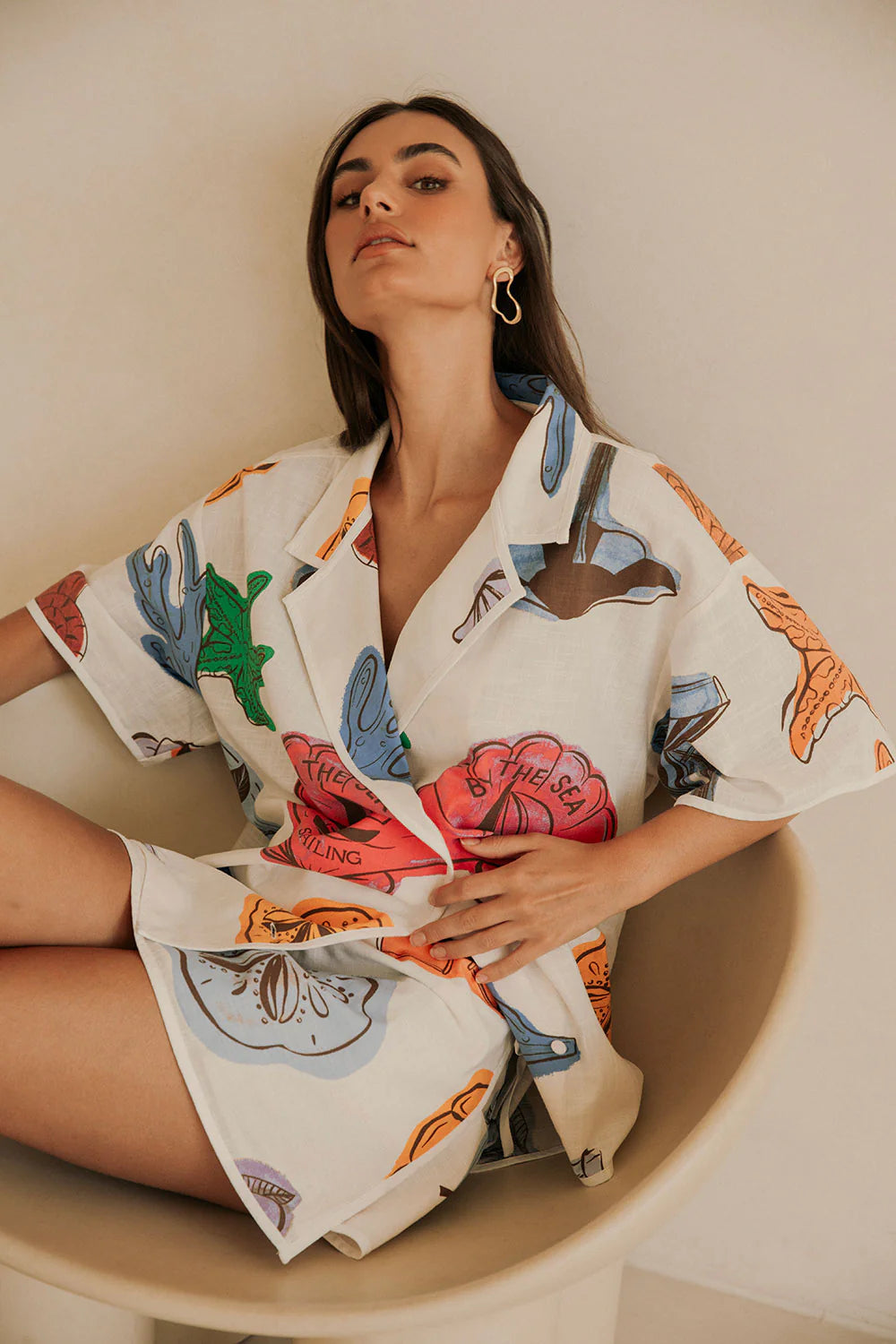 Avery Skirt Set - By The Sea