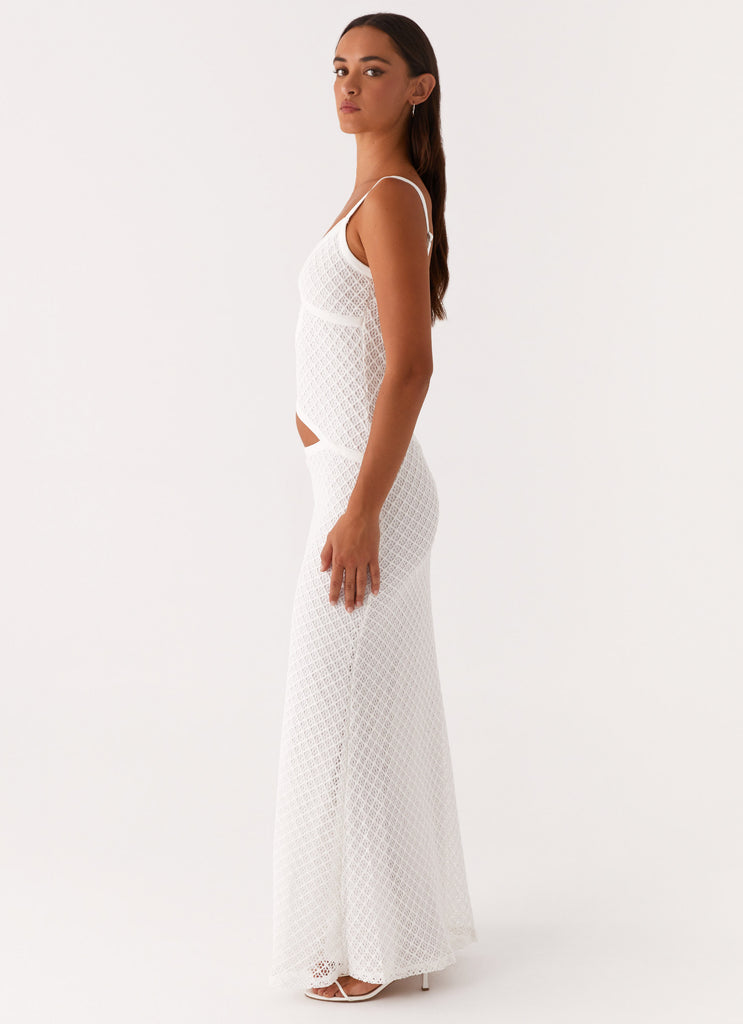 Seraphina Crochet Cut-Out Maxi