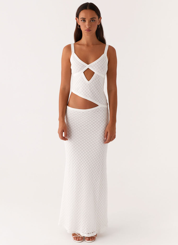 Seraphina Crochet Cut-Out Maxi