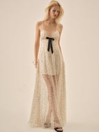 Clara Crystals Maxi Dress