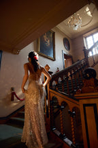 Clara Crystals Maxi Dress