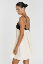 Classic Linen Mini Dress