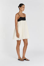 Classic Linen Mini Dress