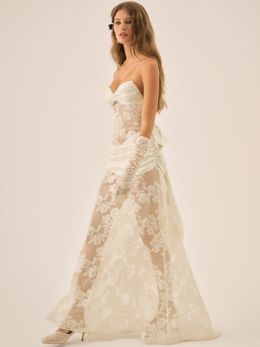 Daisy Lace Gown