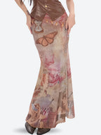 The Mariposa Dream Mesh Skirt