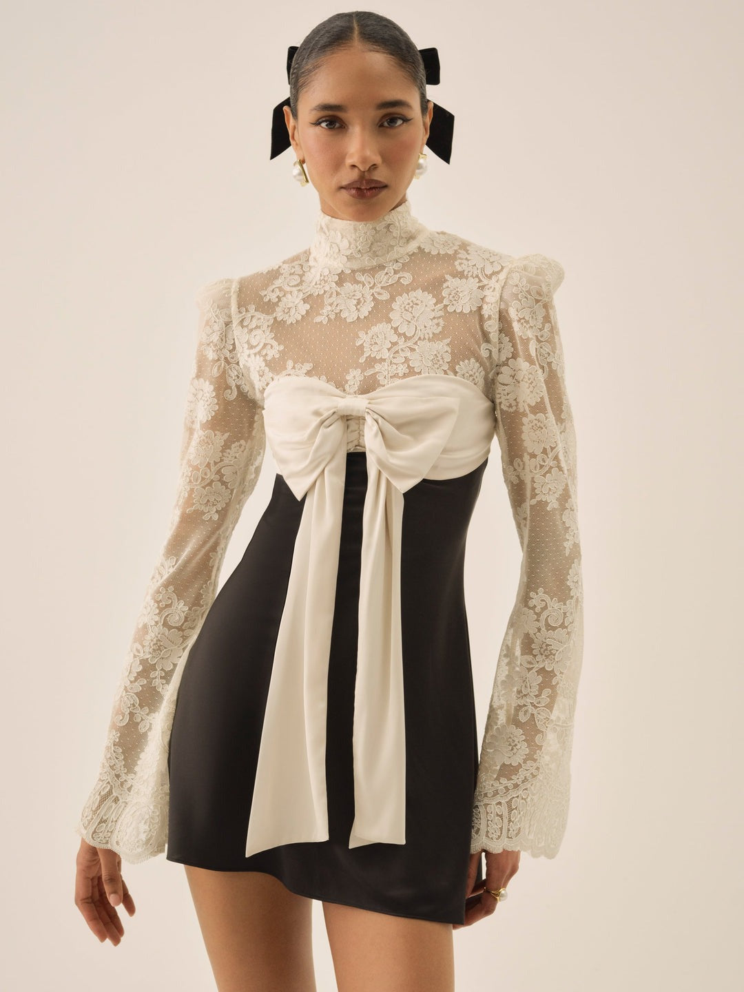 Grace Lace Mini Dress