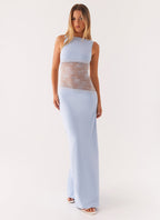 Lace Patchwork Maxi Dress