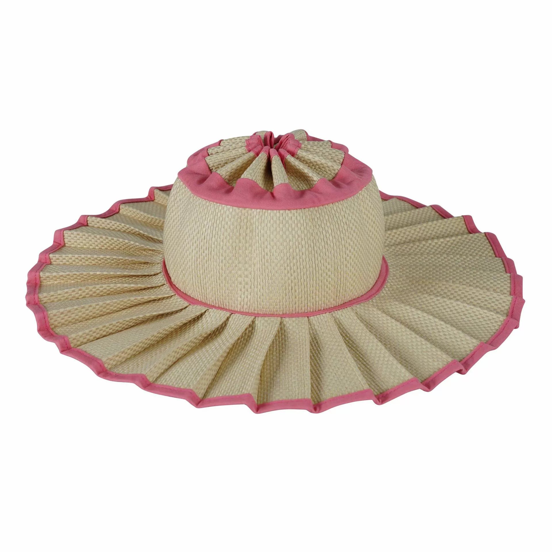 Horizon Foldable Sun Hat – Blush Petal