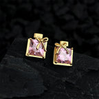 Perfume Bottle Bow Earrings
