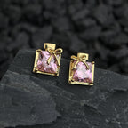 Perfume Bottle Bow Earrings