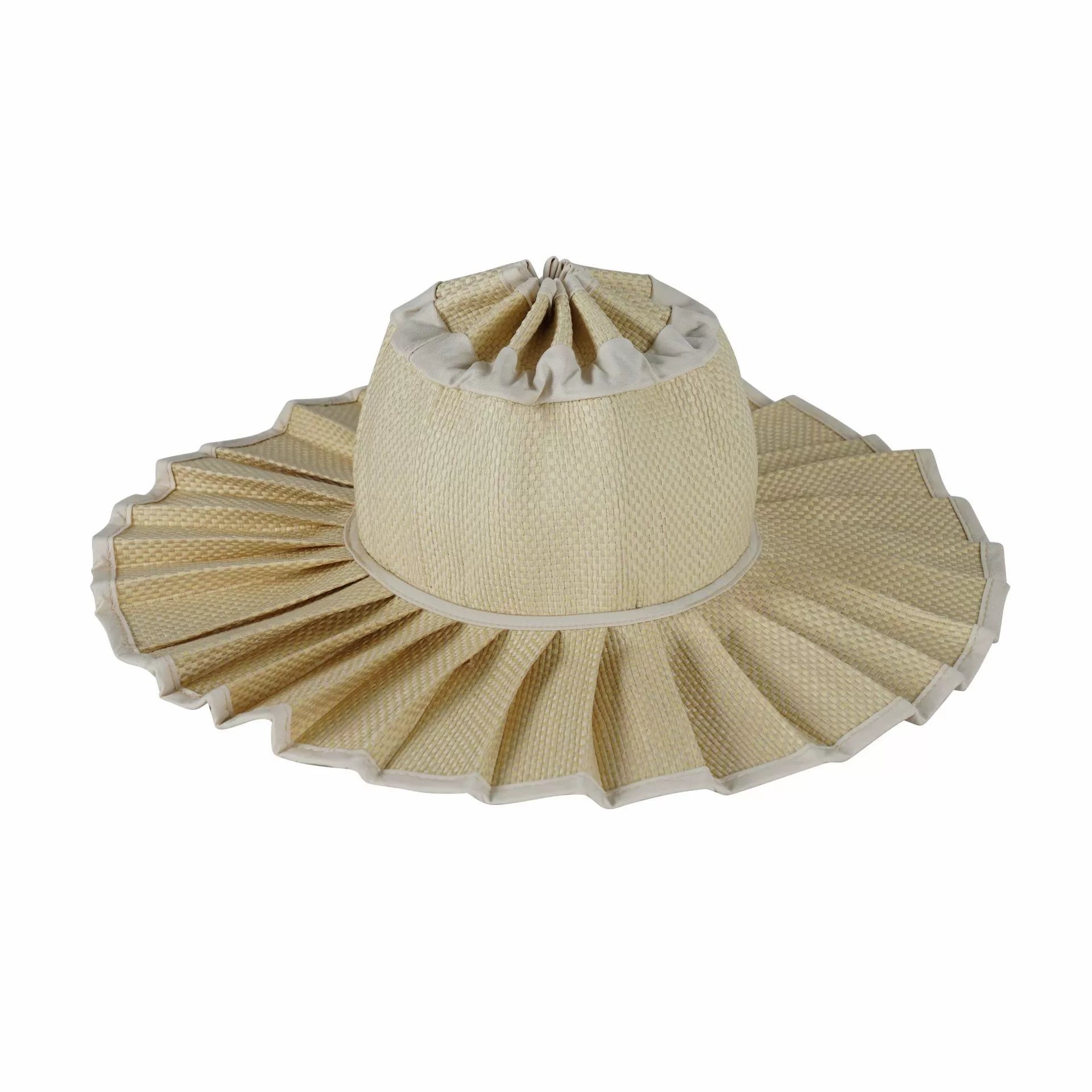 Horizon Foldable Sun Hat – Cloud Cream